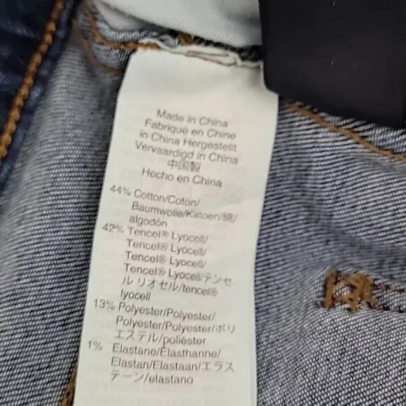 Madewell 10" High Rise Skinny Jeans Size 31T - Picture 9 of 9